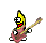 Banane guitariste